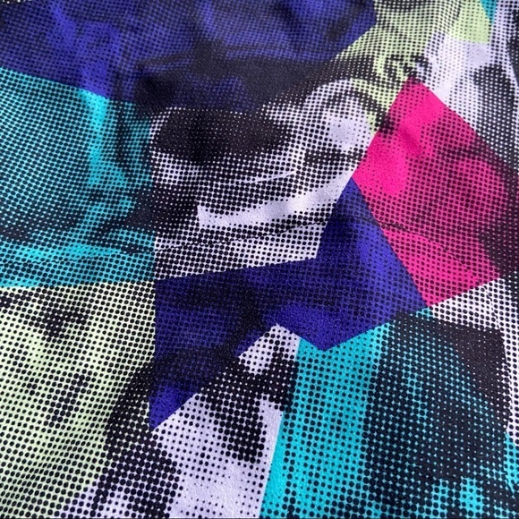 Rare Lululemon Power Y Tank Multi Dotty Print size 6 - Picture 2 of 7